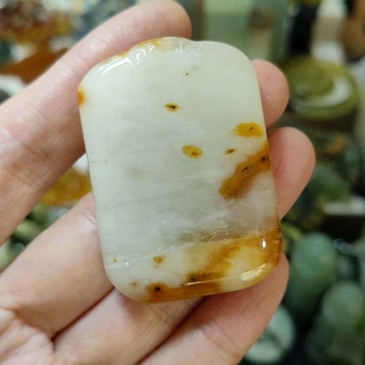 岫玉未镶嵌挂坠款式