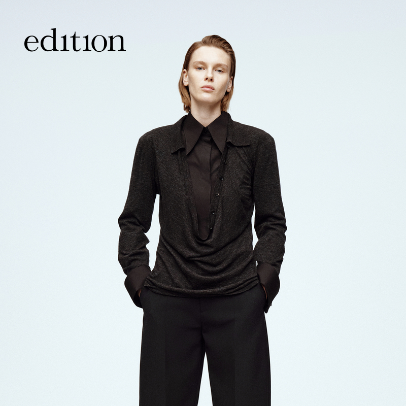 【达人专享】edition冬季小众毛衣#EBD4SWT033