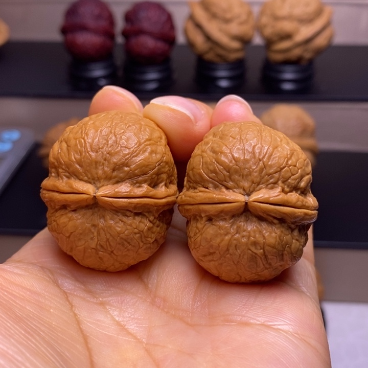 文玩核桃把件佛佗元宝10