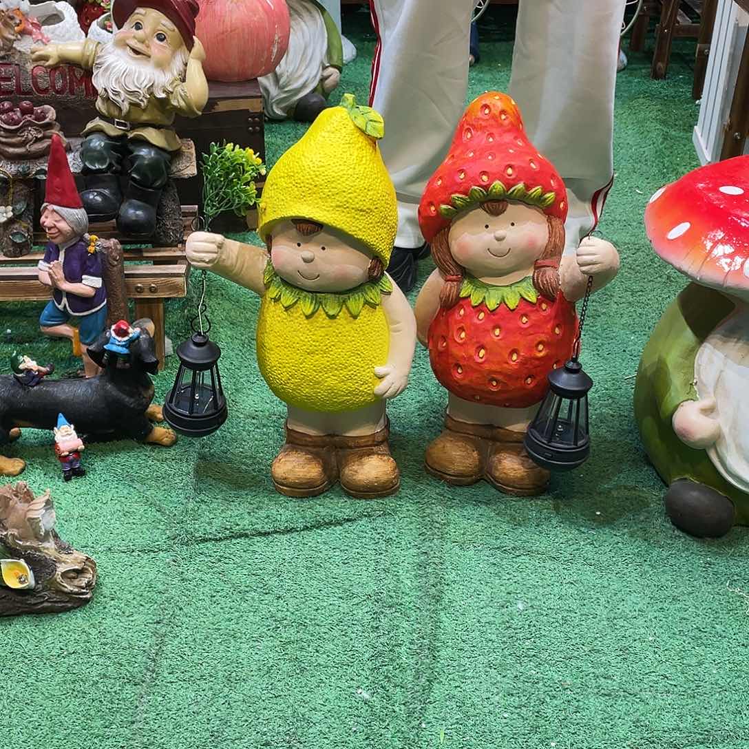 摆件花园摆件红红火火