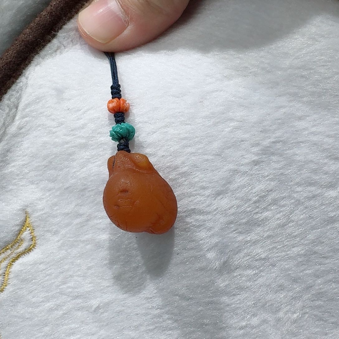 蜜蜡颈饰未镶嵌蜜蜡