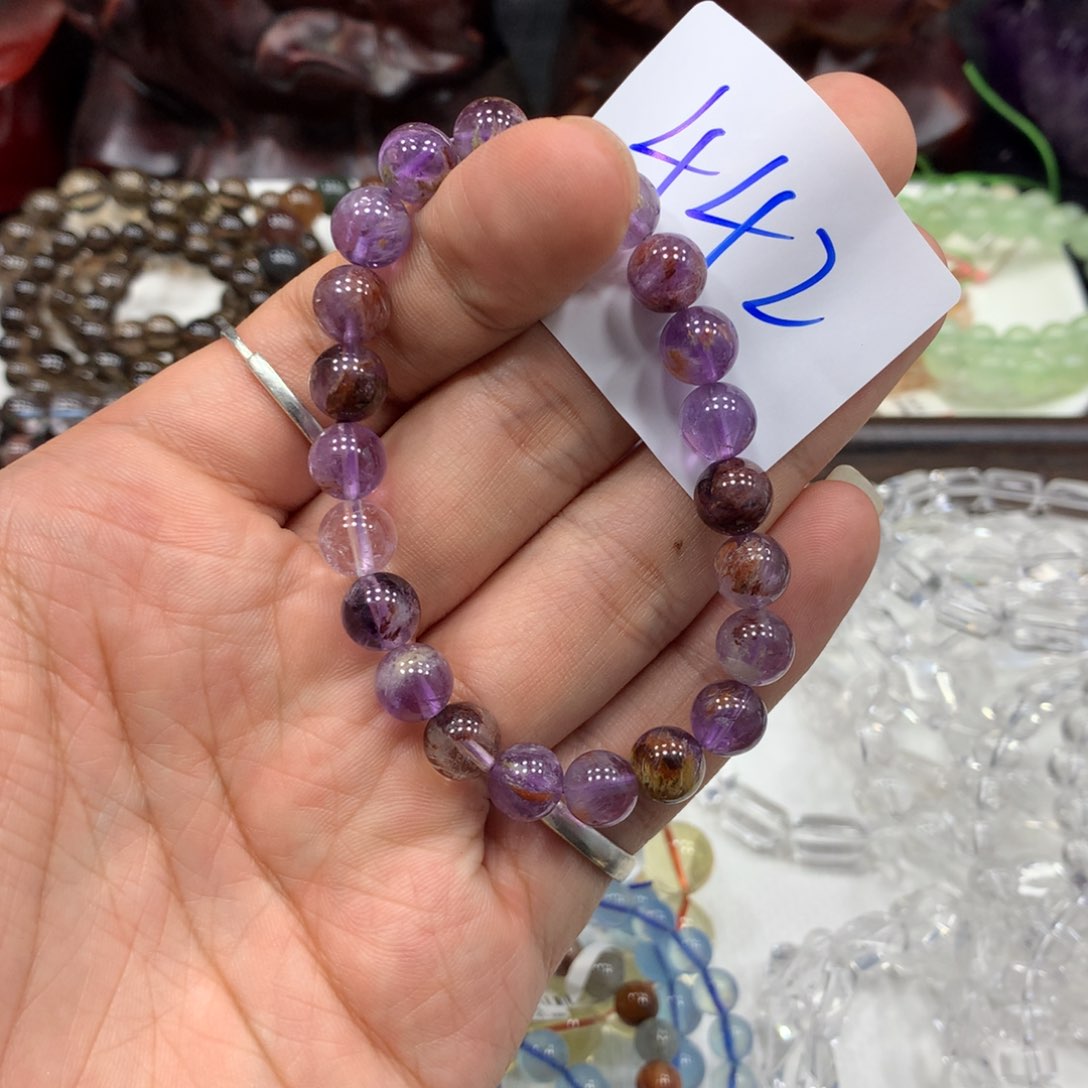 水晶手串未镶嵌天然