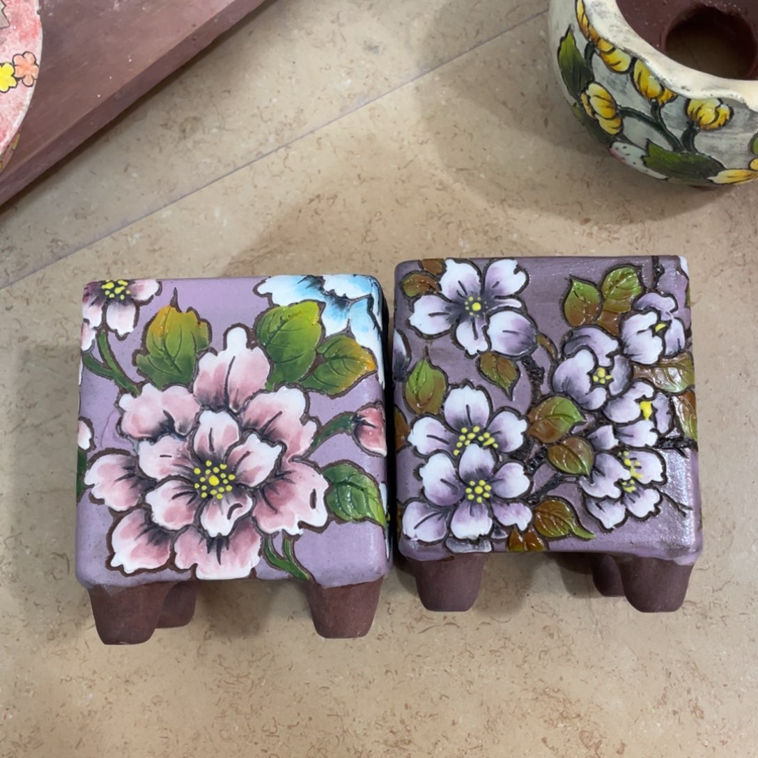 2个一组特价微瑕 花笺集 口6.5