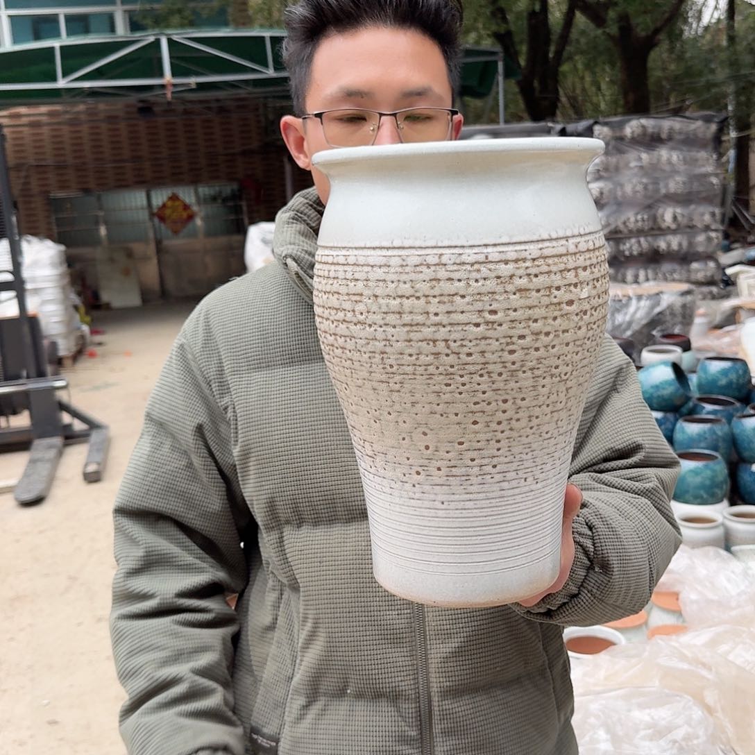 紫砂花盆口19高31（一个美人鱼泡泡咖啡