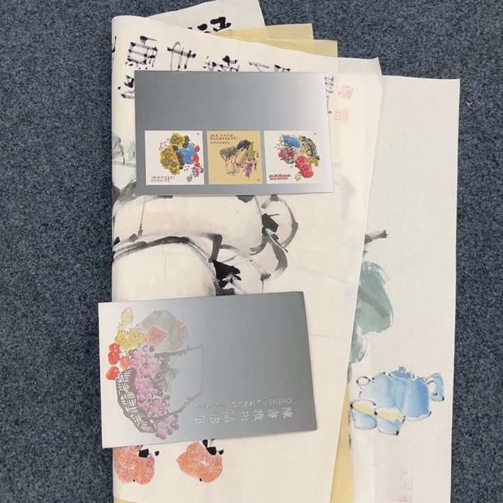 国画宣纸纯手绘字画