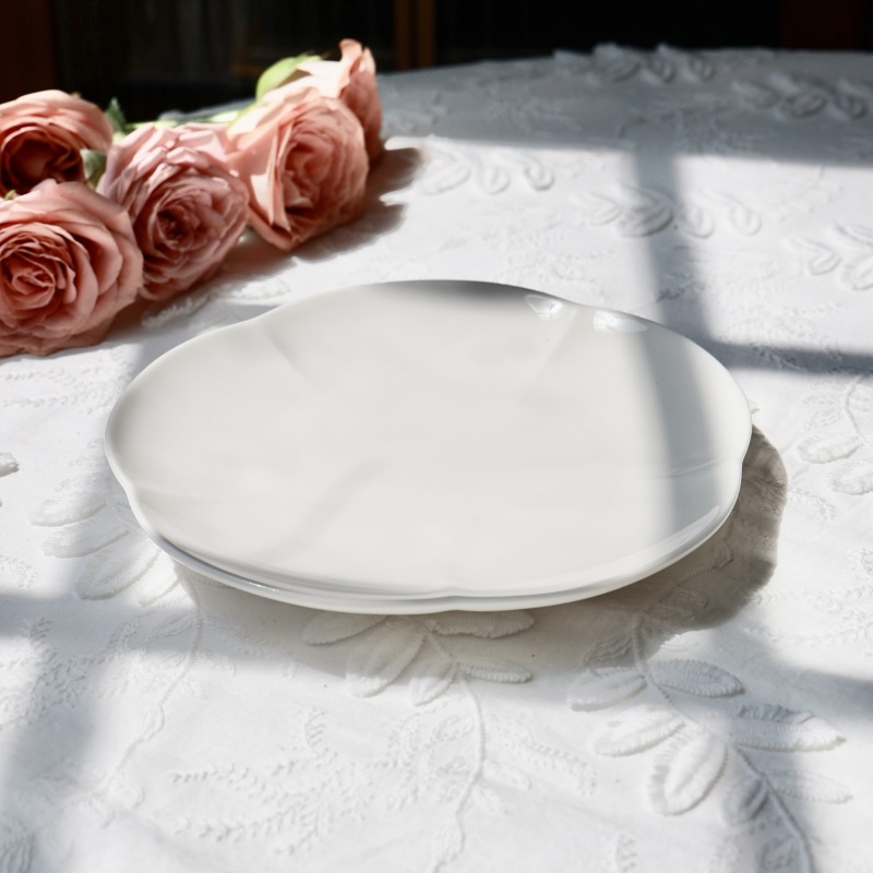 TO 6.5寸平盘-建白透明釉