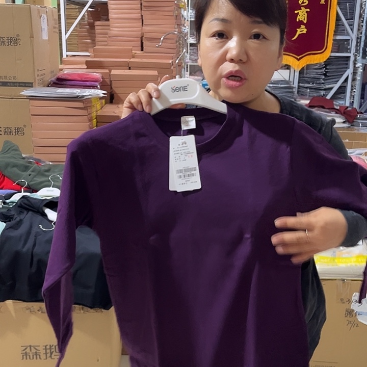 女衣160尺码紫色110斤以内