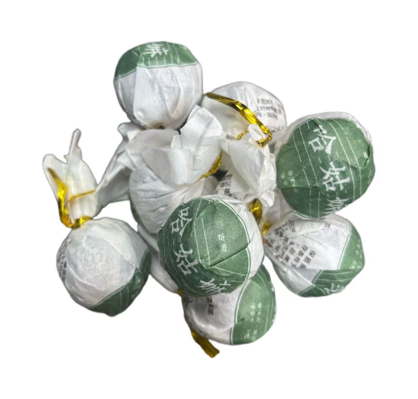 2025年头春滚岗哈姑嫲普洱生茶龙珠8克*20颗7月11日-【19号品】