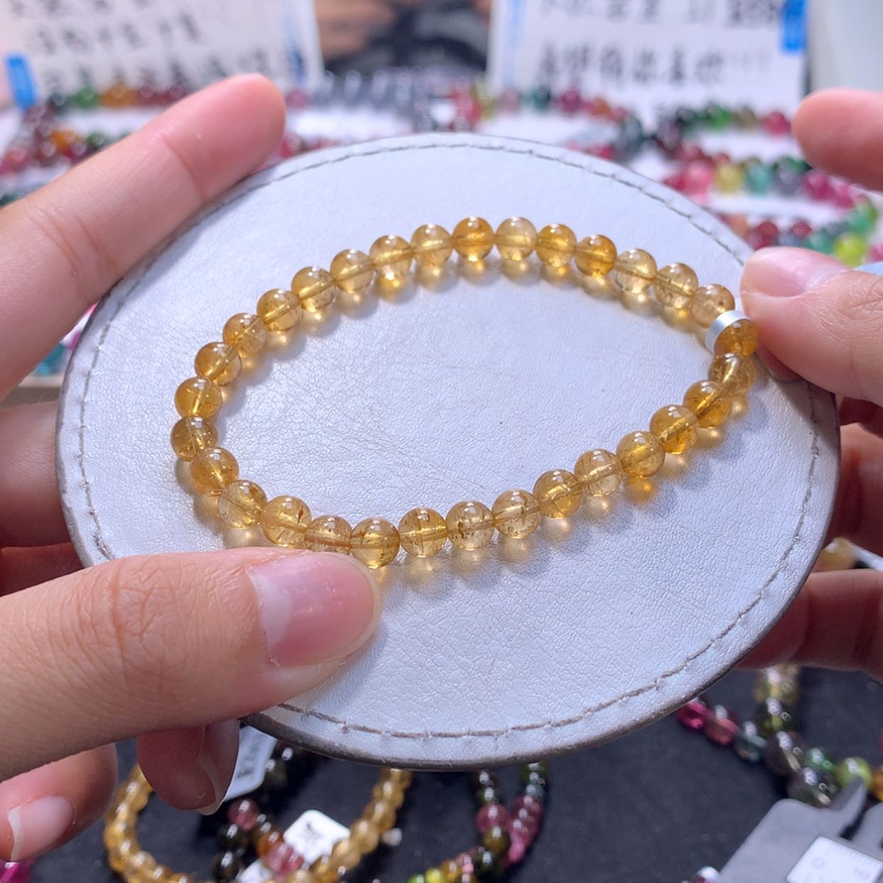 【闪购商品】手链未镶嵌碧玺徐*顺6.1m
