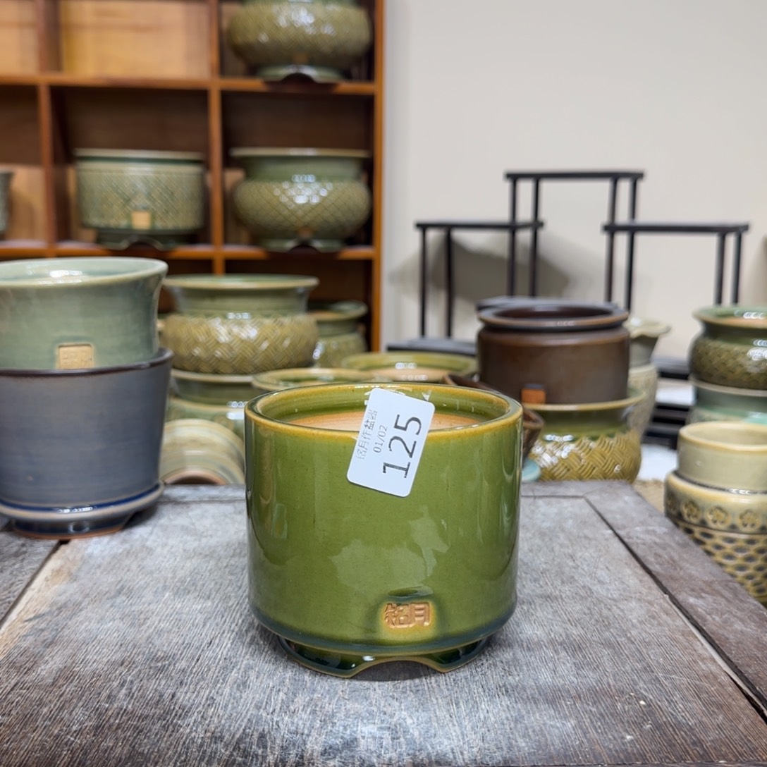 星***沉手工花盆 125内口口径 8.5 cm