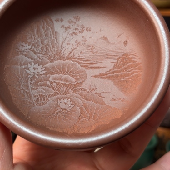 紫砂茶杯宜兴紫砂杯微瑕