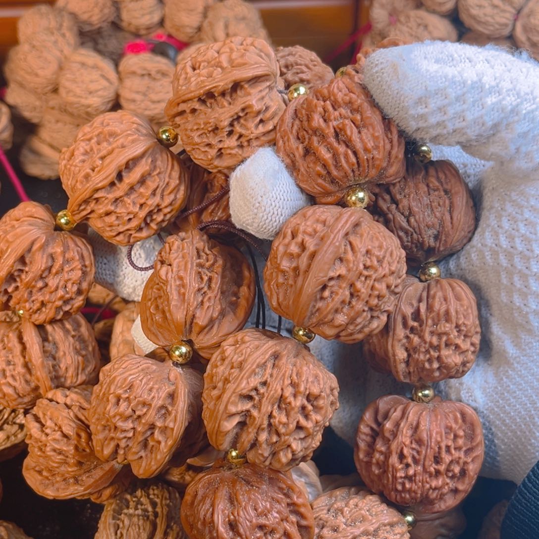 桃核手串四座楼核桃