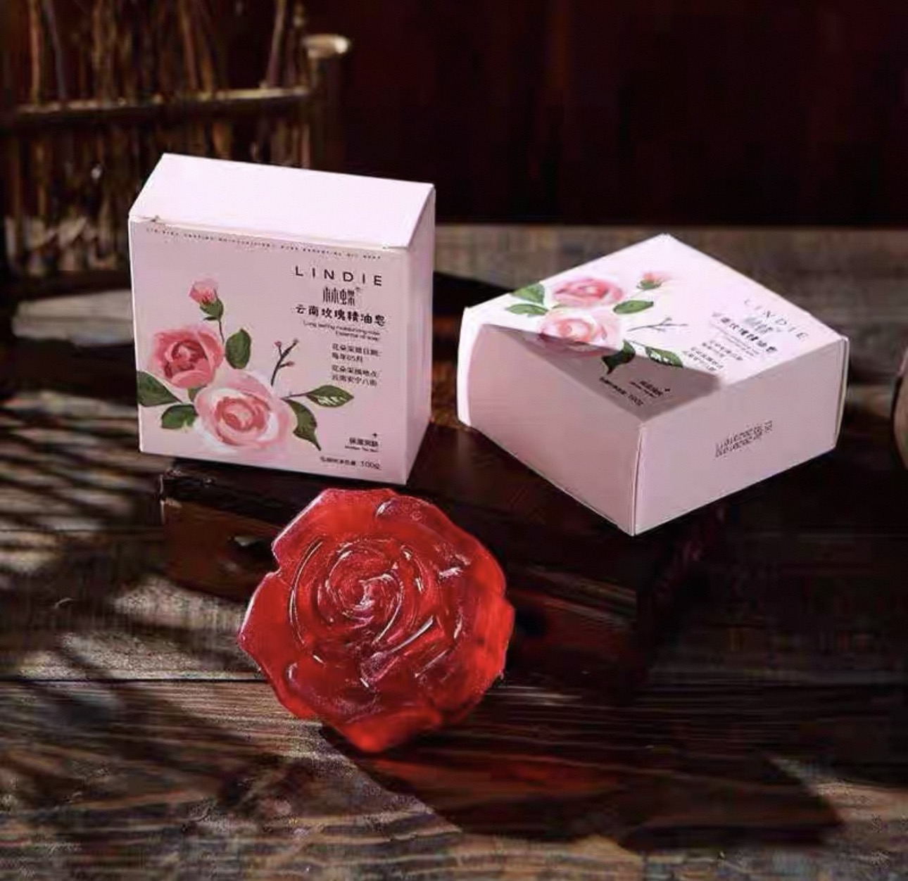 云南玫瑰精油皂