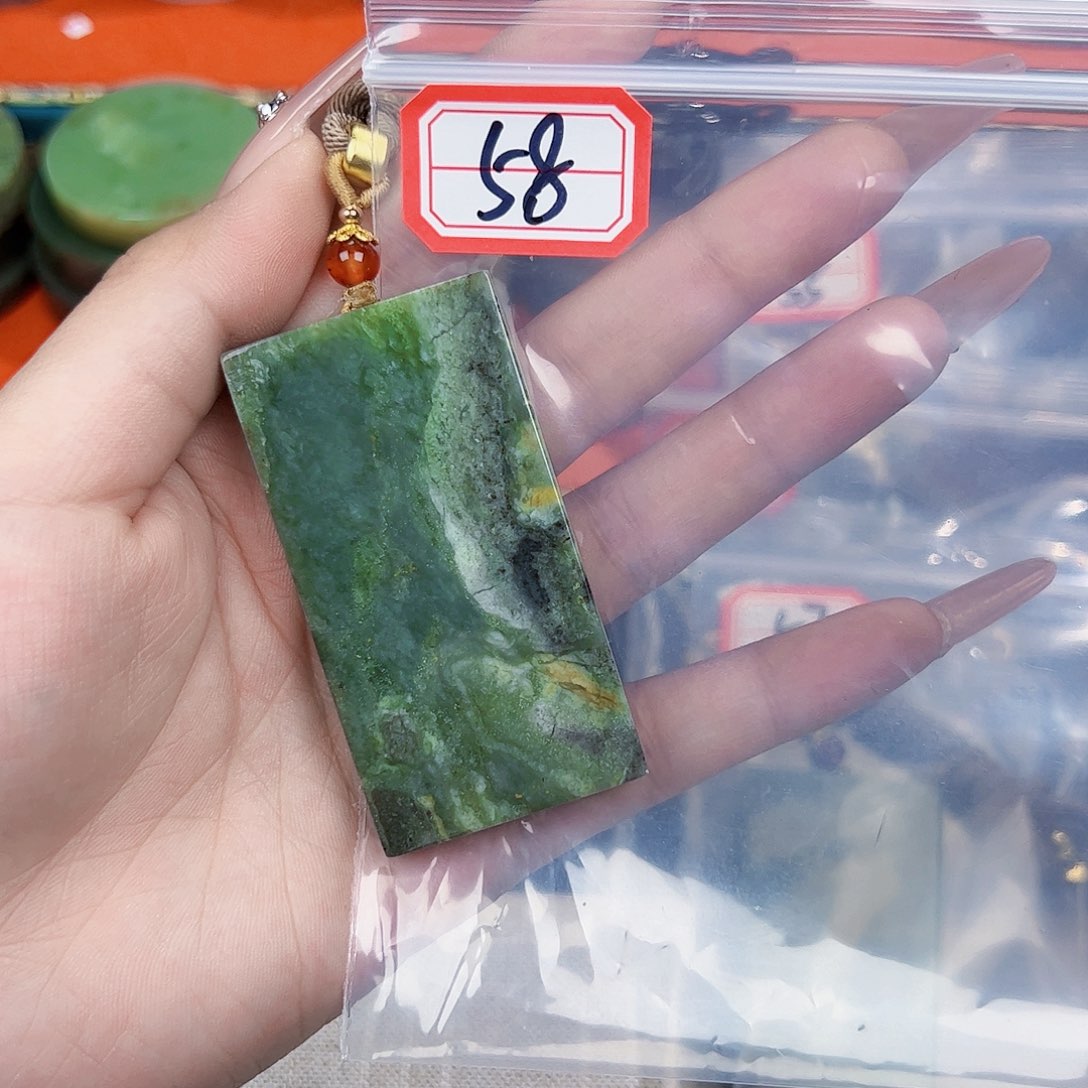 和田玉珠宝半成品未镶嵌