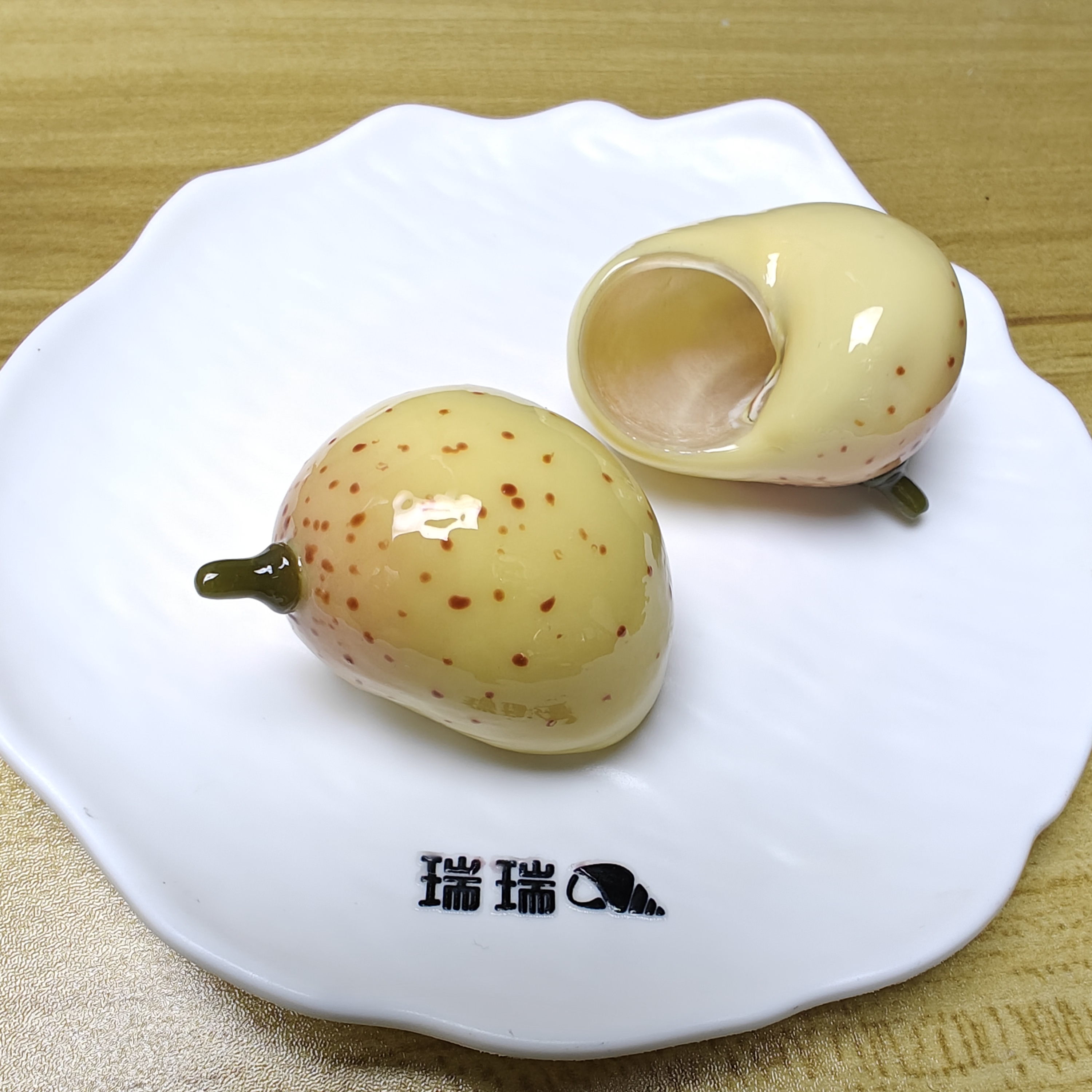 寄居蟹替换壳手工diy蟹缸造景装饰天然仿真梨圆口螺