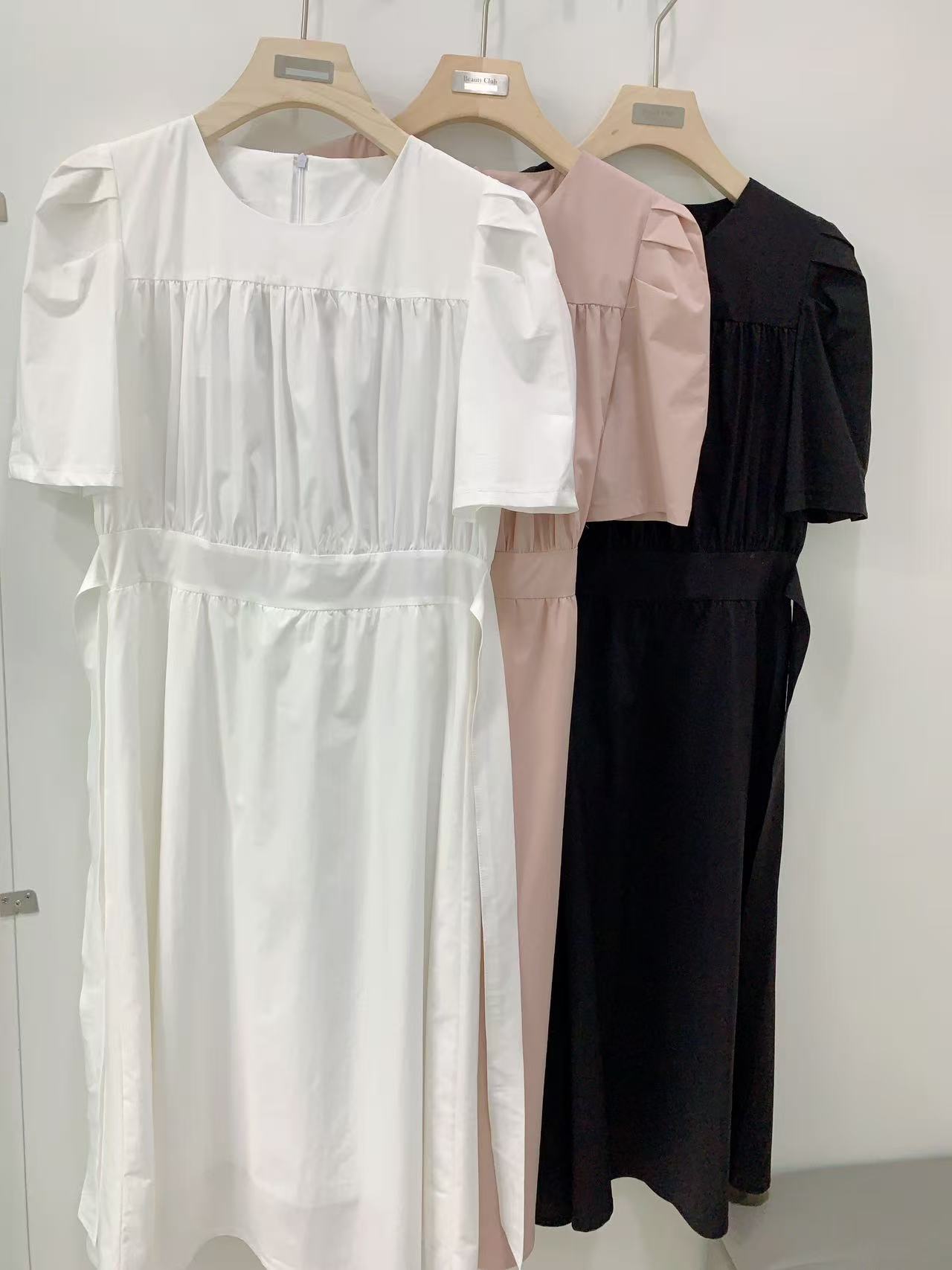 美丽屋 速干系带连衣裙