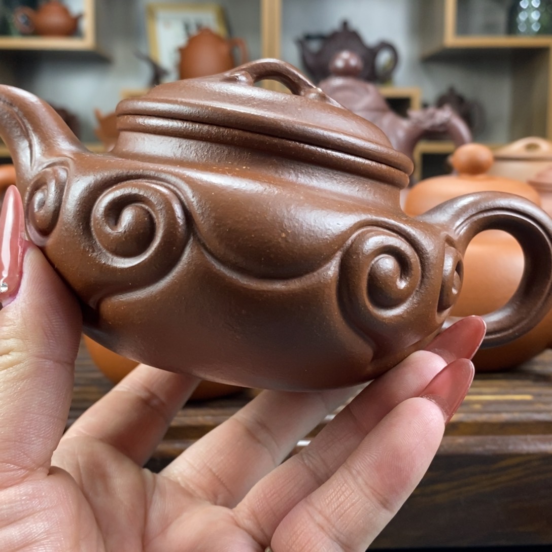 紫砂茶壶蒙**侠原矿紫砂壶