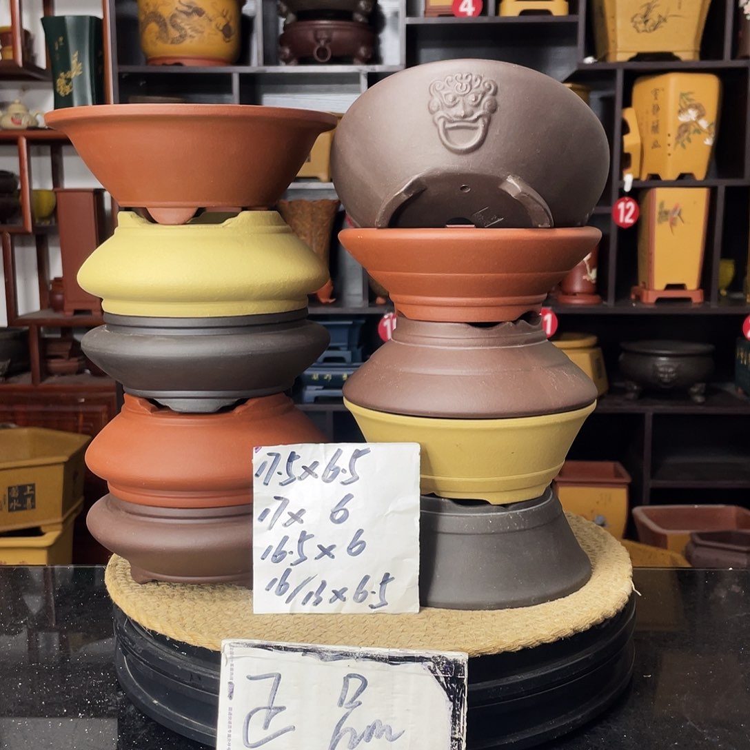 紫砂D-婉秋紫砂花盆