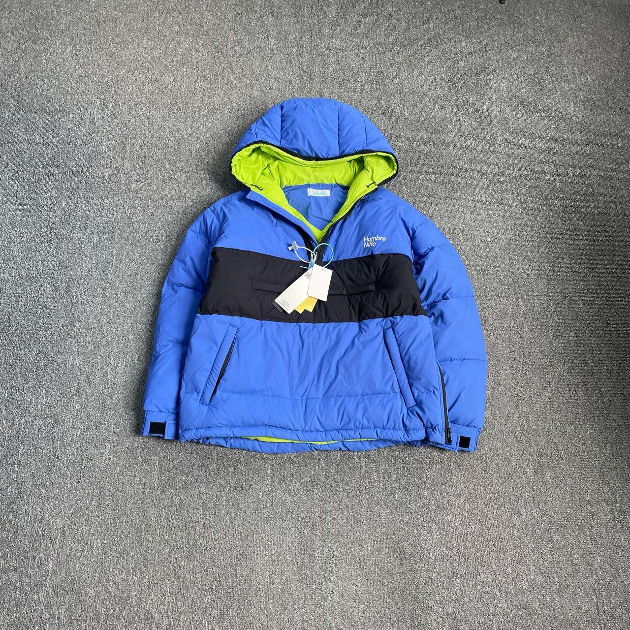 未使用 maje jp1203 NINO 蓝色半拉链连帽外套 007506