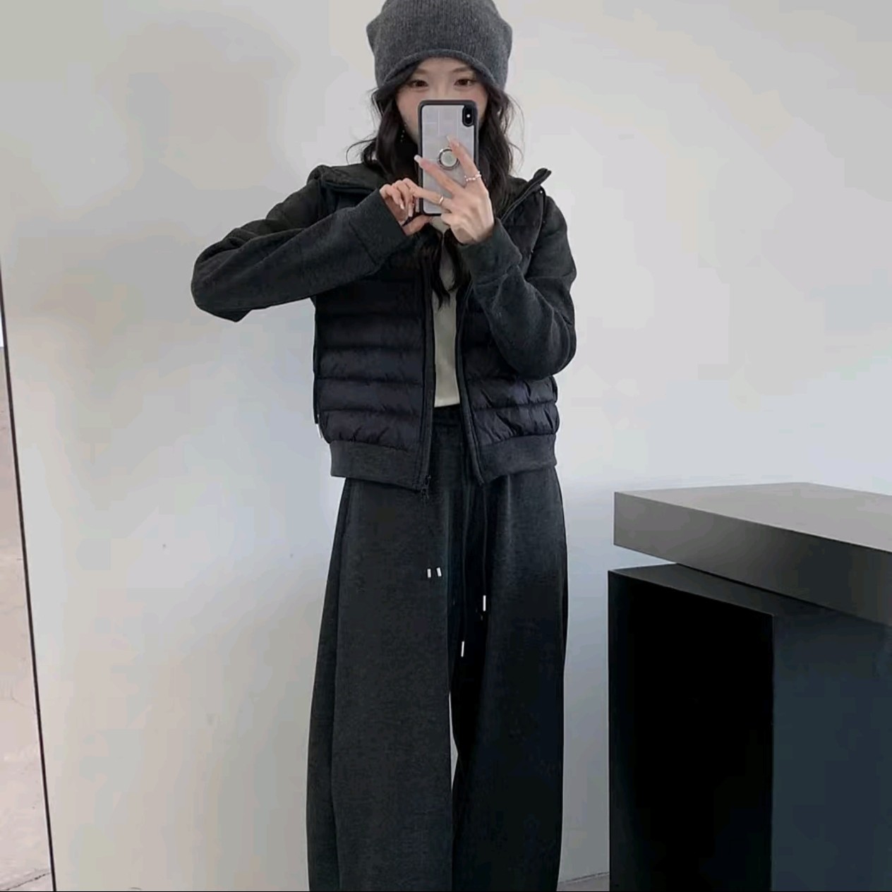 排骨短款外套（长约56）