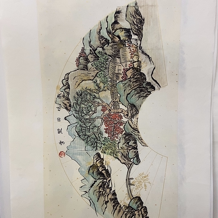 国画手寫手繪作品11