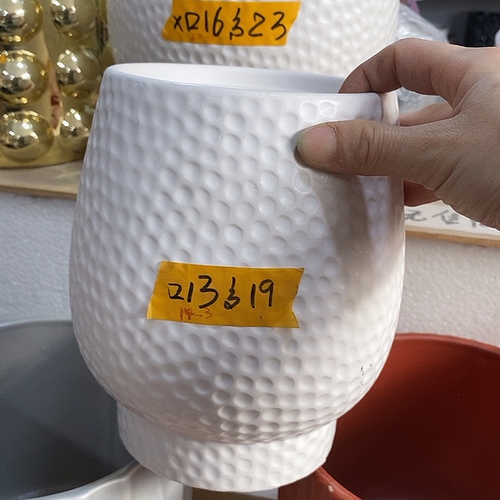 摆件陶陶盆有孔 瑕疵介意勿拍