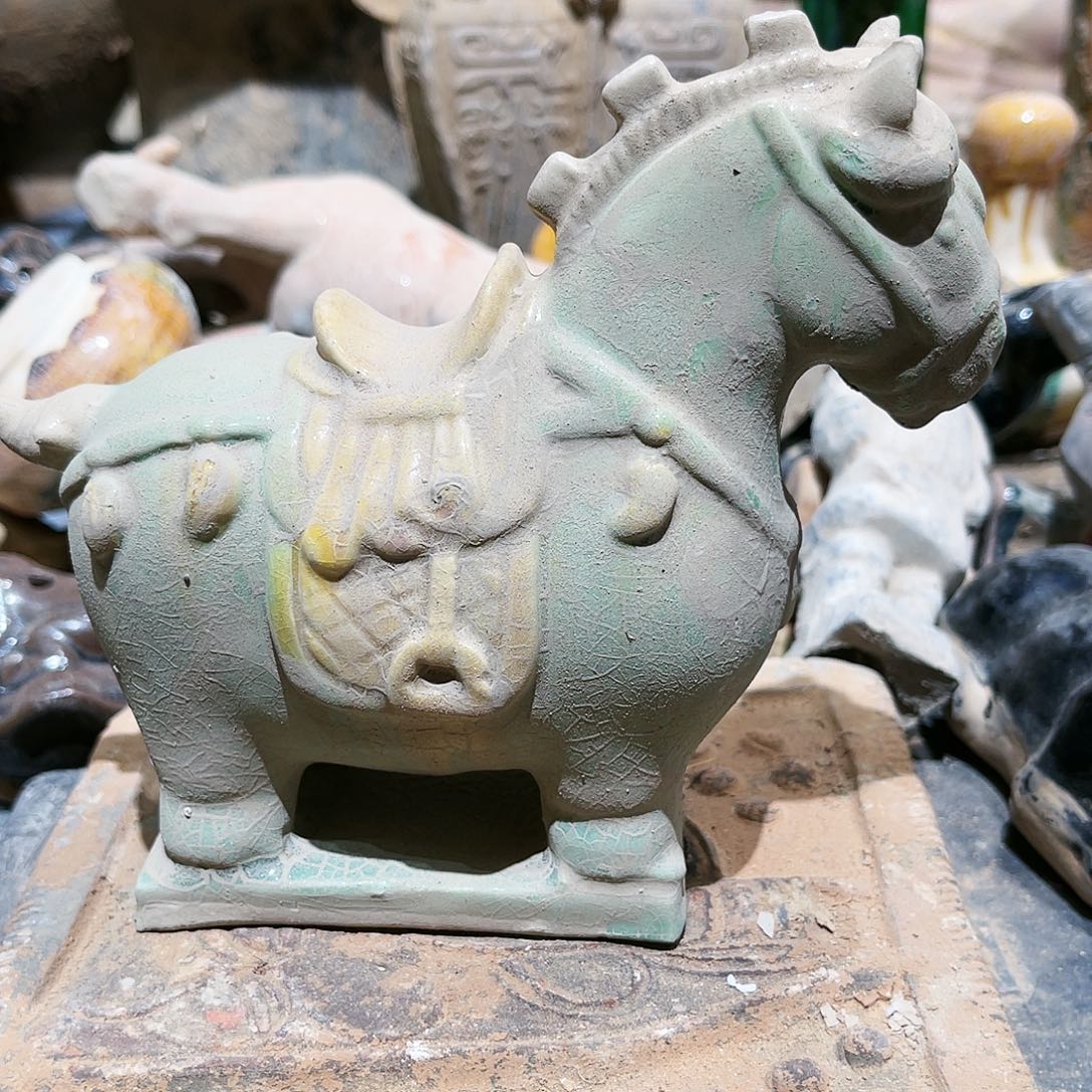 瓦当摆件茶台的一