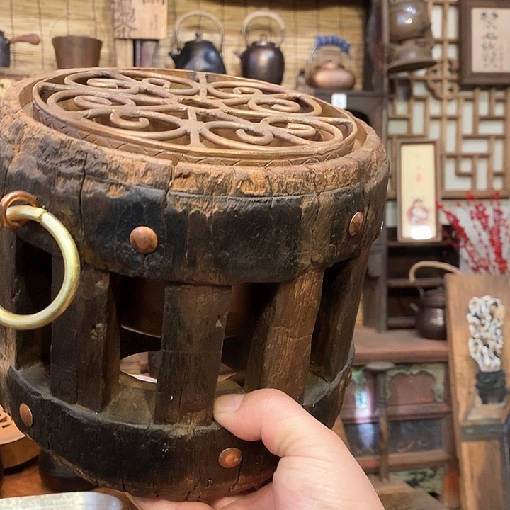 时***活今语择物 铜木炭炉