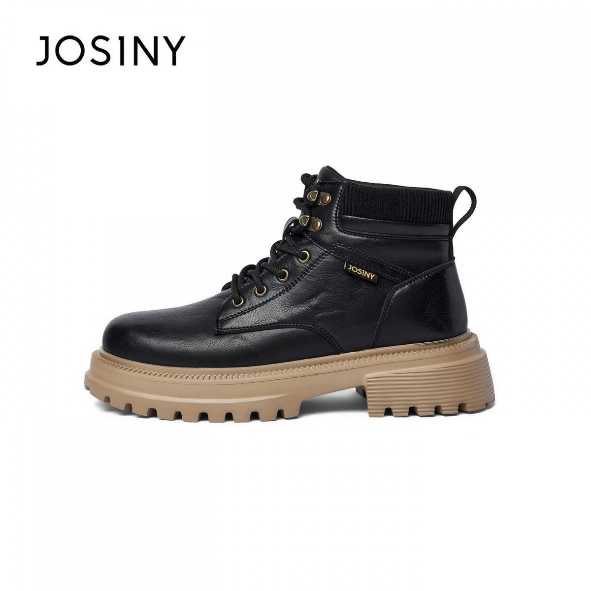 卓诗尼厚底英伦马丁靴男2025秋冬户外高帮休闲工装休闲575N60714