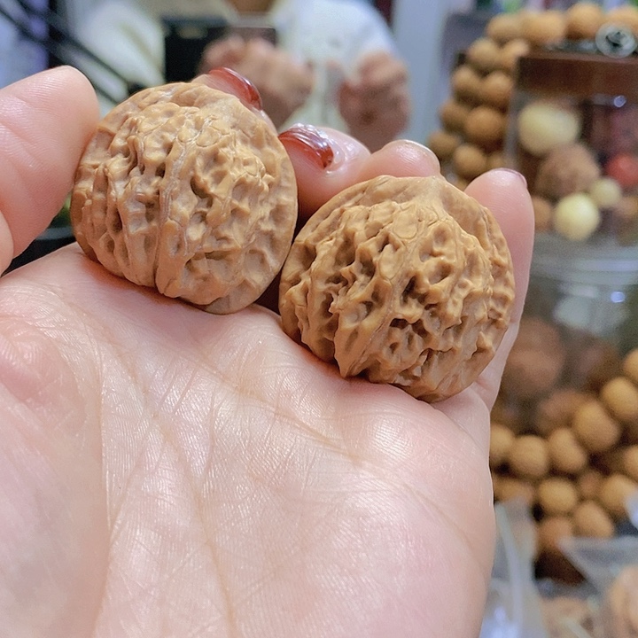 【闪购商品】文玩核桃把件33.5天地