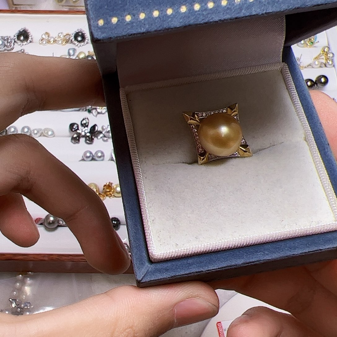 海水珍珠颈饰银S925镶嵌