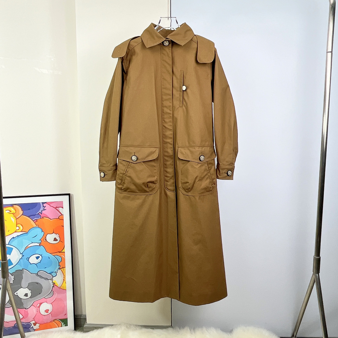 99新 Chanel/香奈儿 风衣外套/36码/Xspa4966