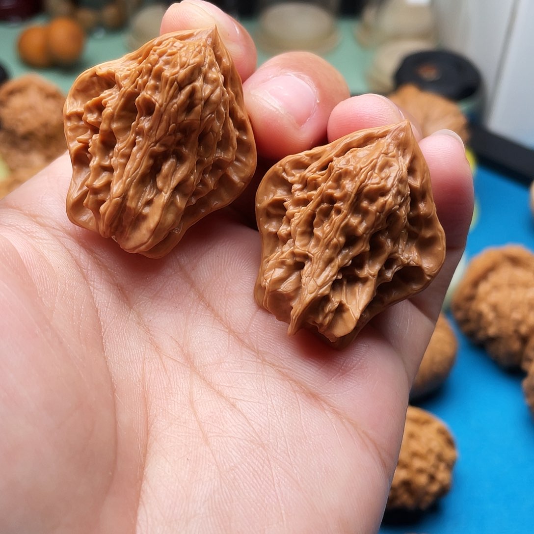 文玩核桃把件鸳鸯