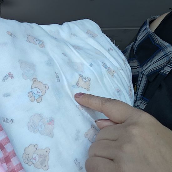 棉纯棉纱布套子次品，喷一发两个，1m5×2m。