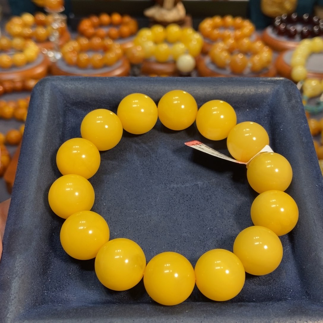 蜜蜡手链未镶嵌蜜蜡