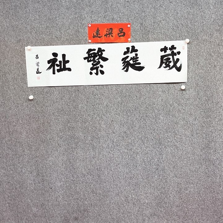 书法葳蕤繁祉作品