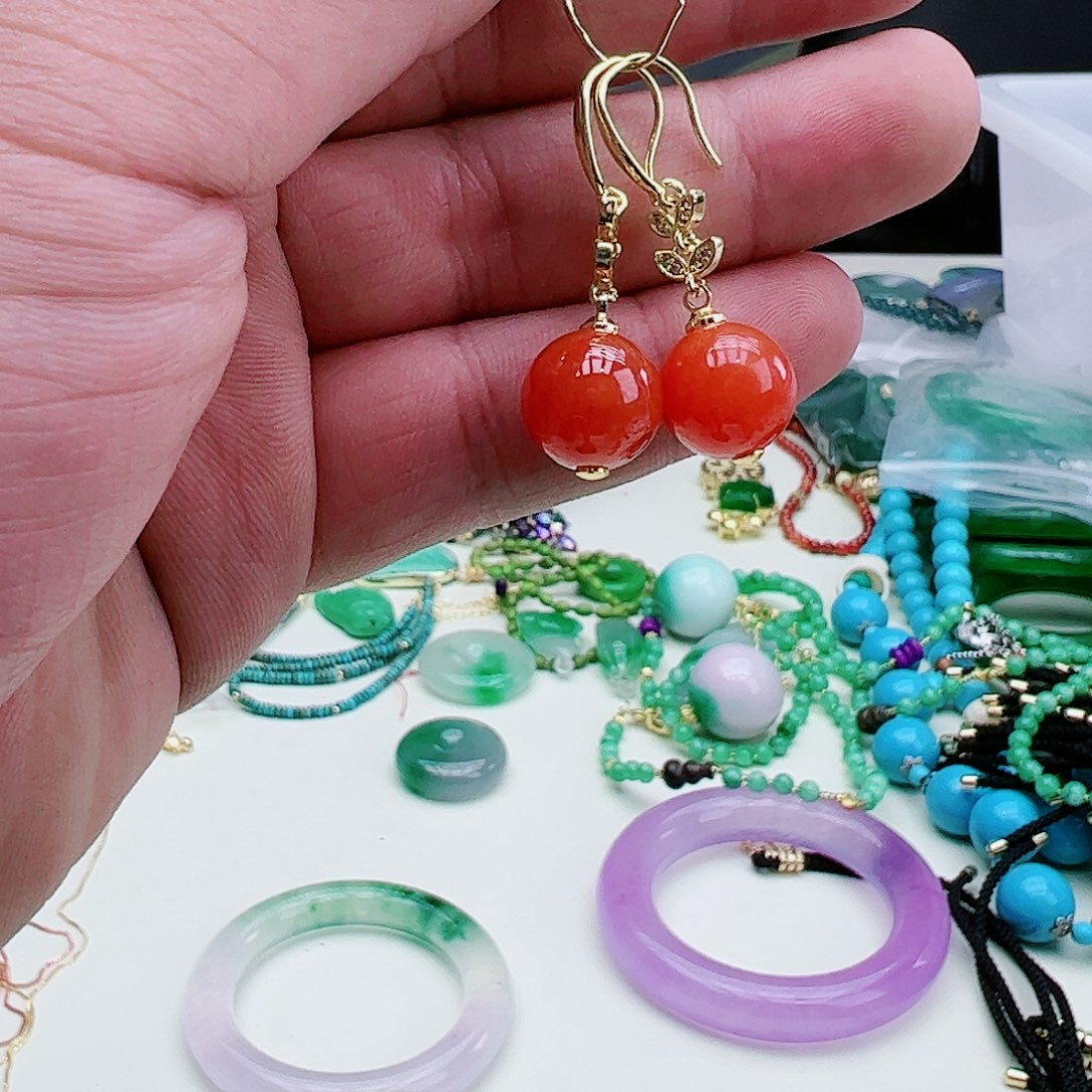 翡翠吊坠(赠链)银S925镶嵌