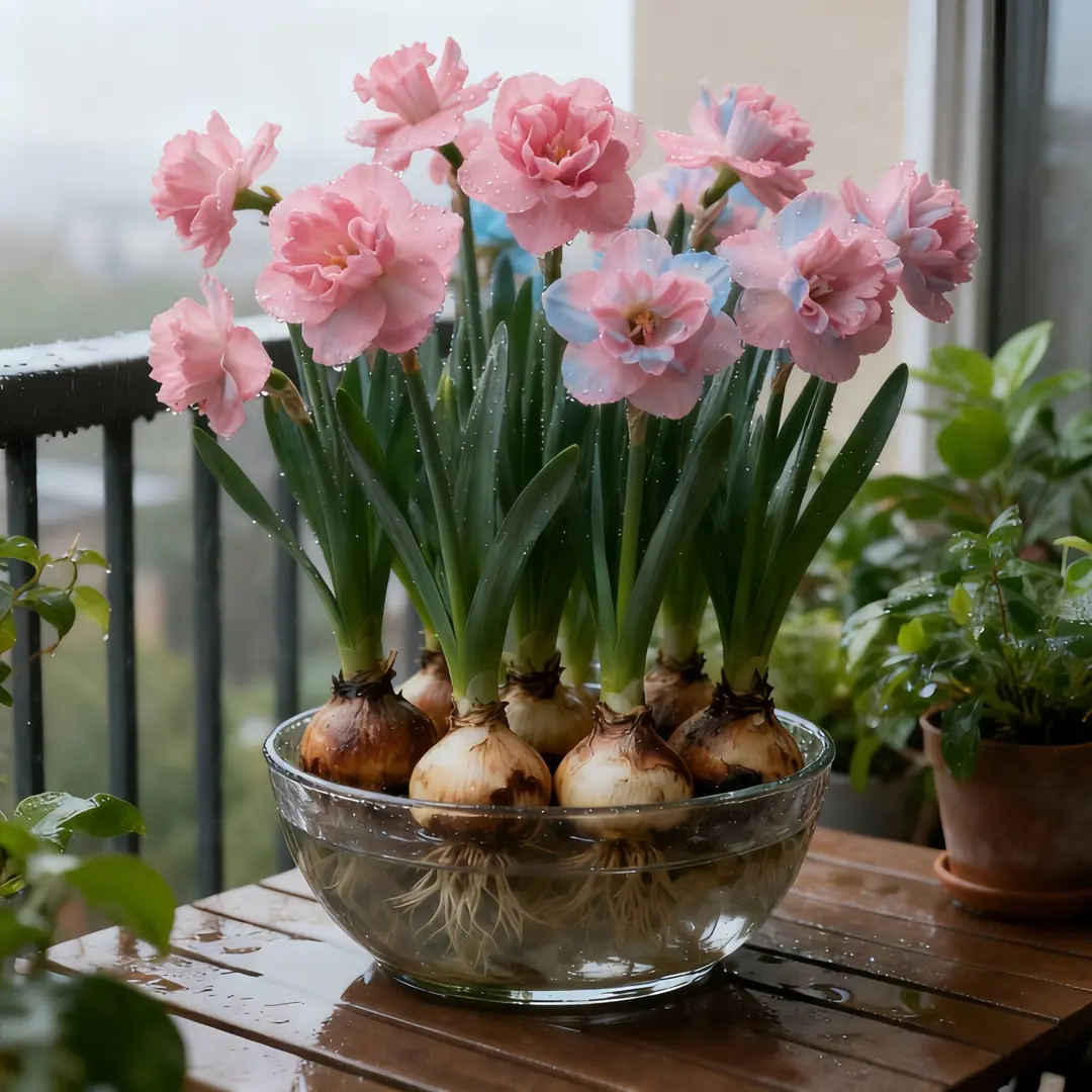 【耐寒花卉】水培水仙花种球盆栽球根室内阳台年宵花卉好养易活植物