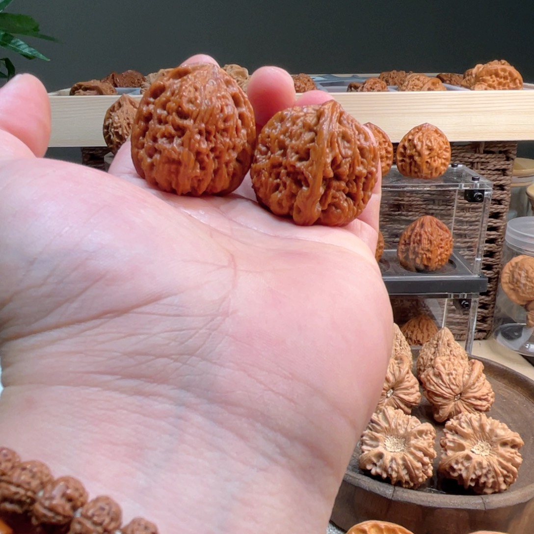 文玩核桃把件蚂蚁纹南疆