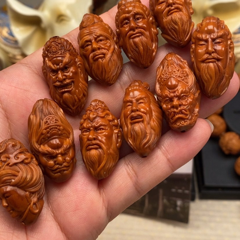 【闪购商品】橄榄核吊坠橄榄手工雕刻工艺