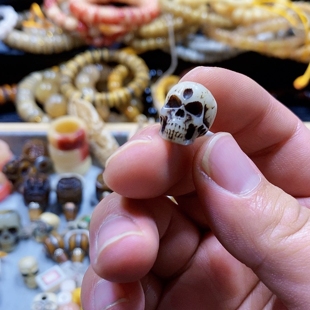 牛骨摆件手串配饰