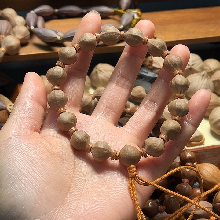 ༺***༻橄榄核手串/手链三花核1.2+尺寸