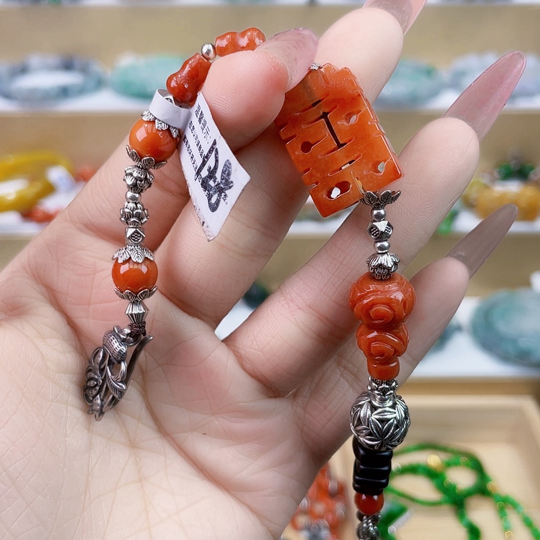 翡翠未镶嵌手链手链