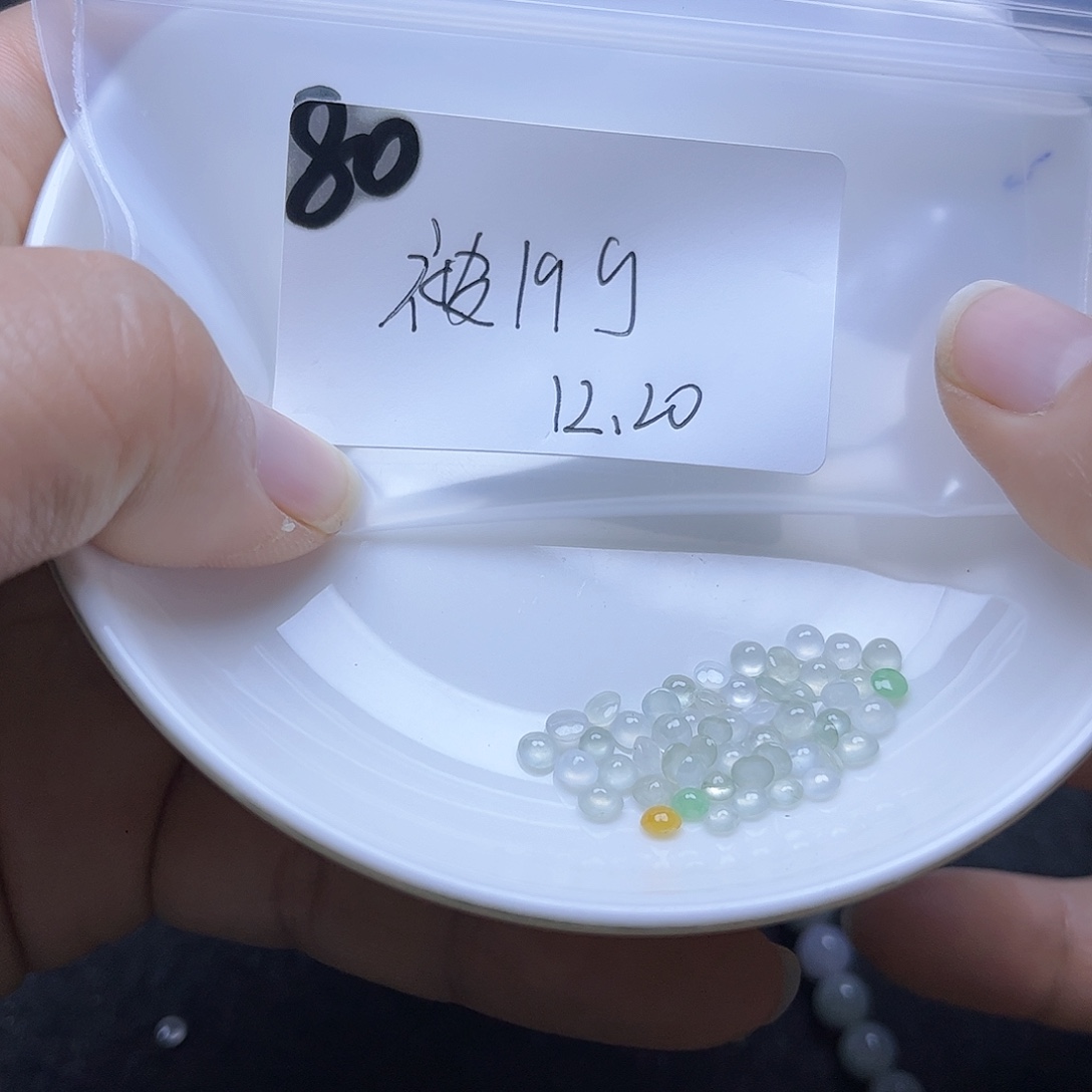 被***狸翡翠未镶嵌颈饰不退