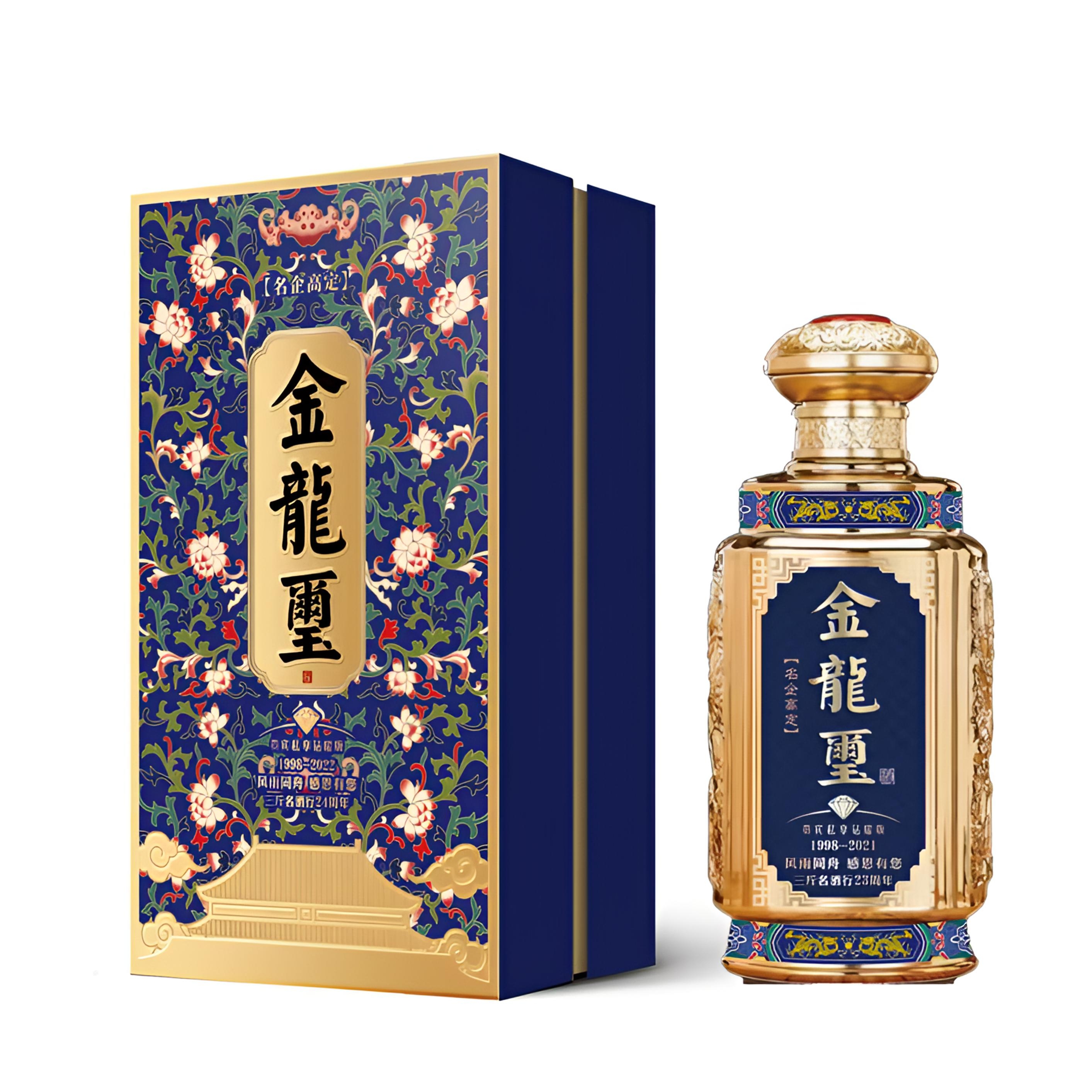 龙华迎【金龙玺】65年份 贵宾钻耀版 名企高定礼盒装52度500