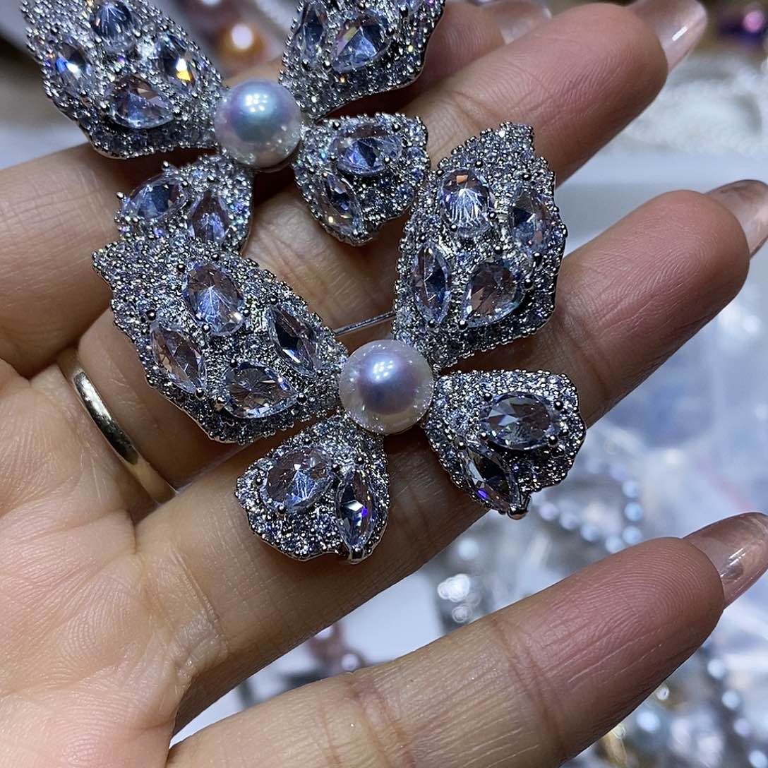 淡水珍珠耳钉未镶嵌