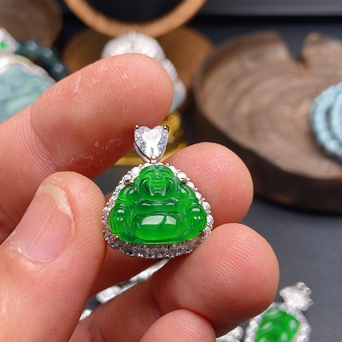 翡翠吊坠(不含链)未镶嵌539吊坠