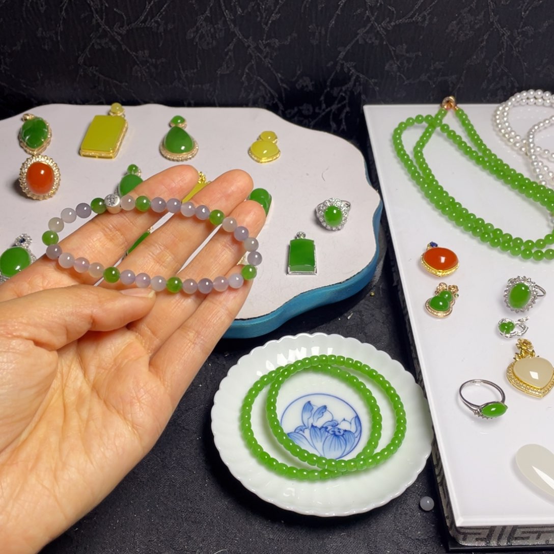 未镶嵌手串和田玉