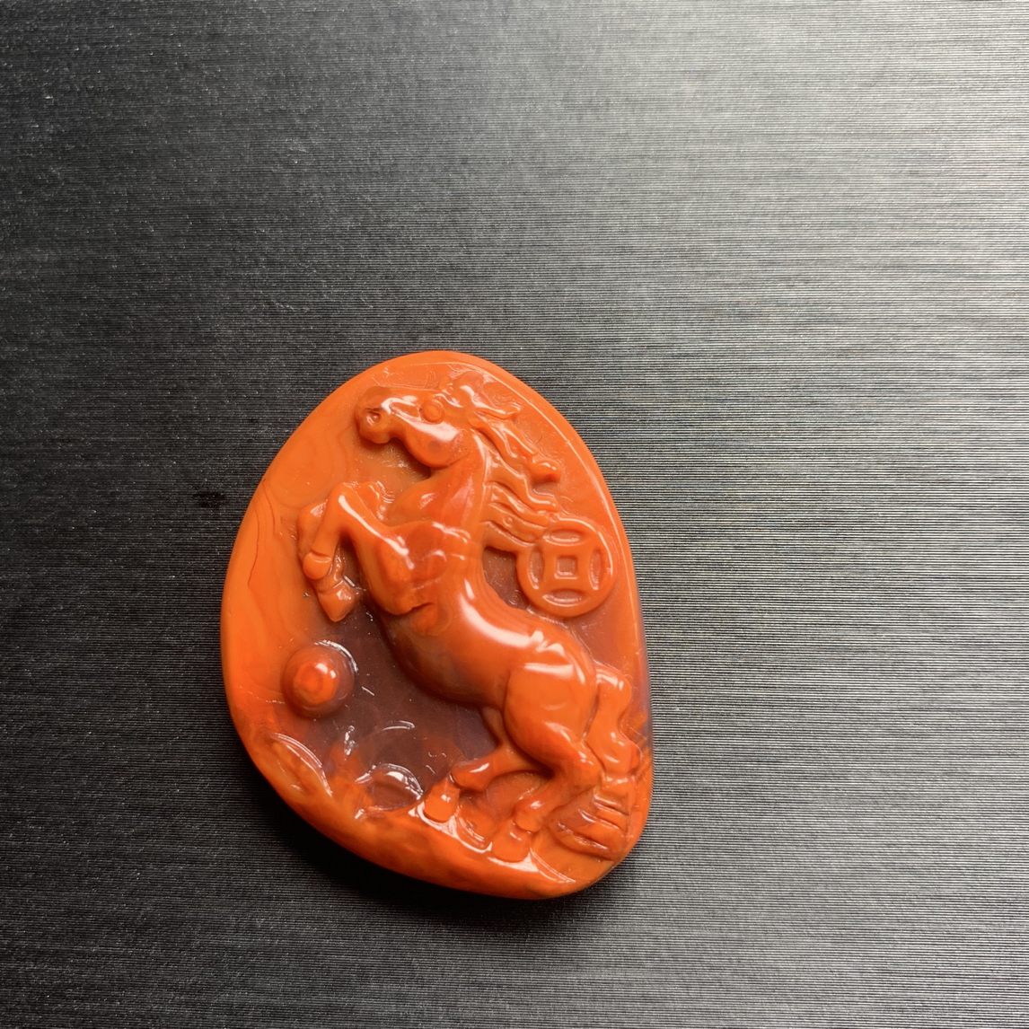 南红玛瑙 马牌27.8×35.6
