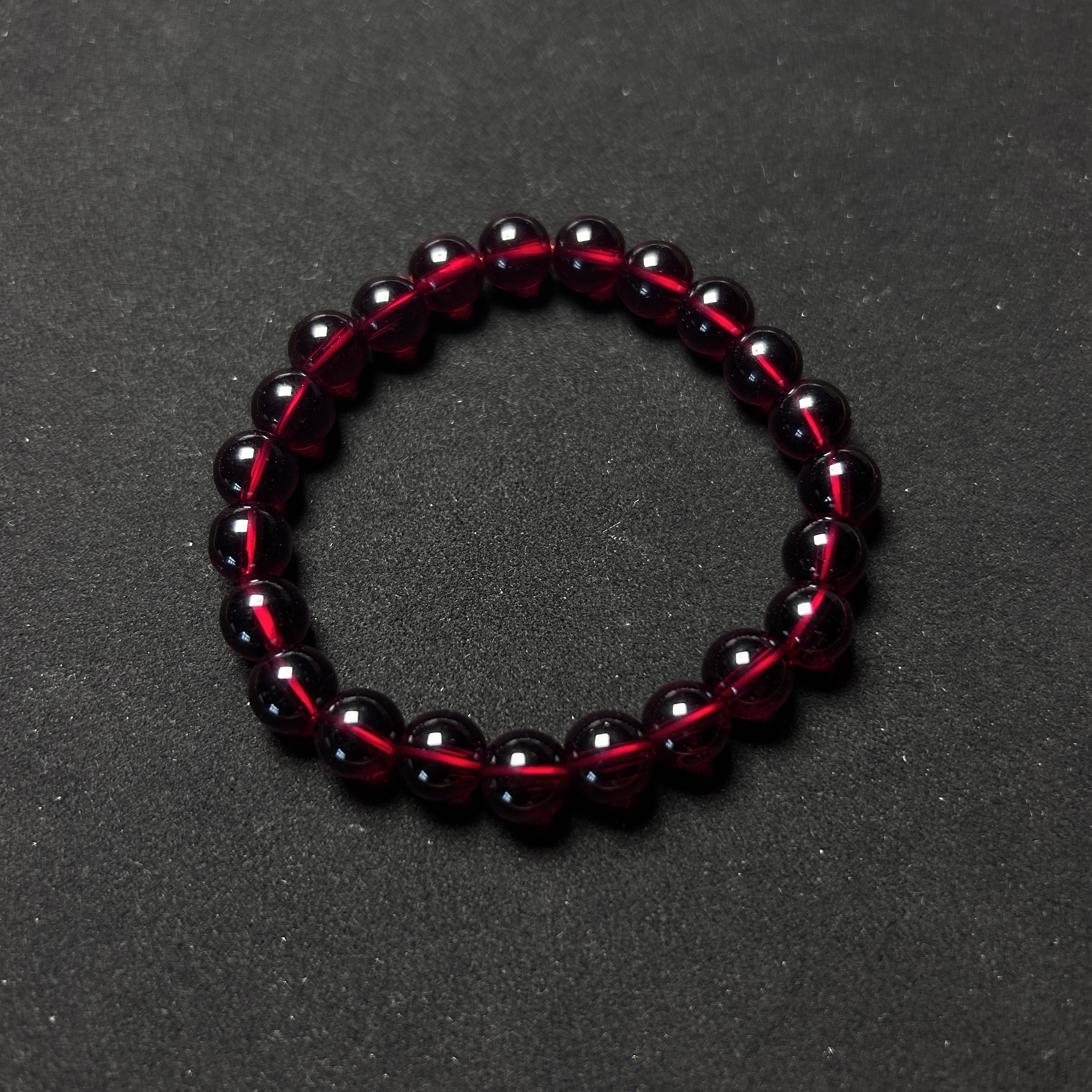 A067石榴石手串（多样性发其一）